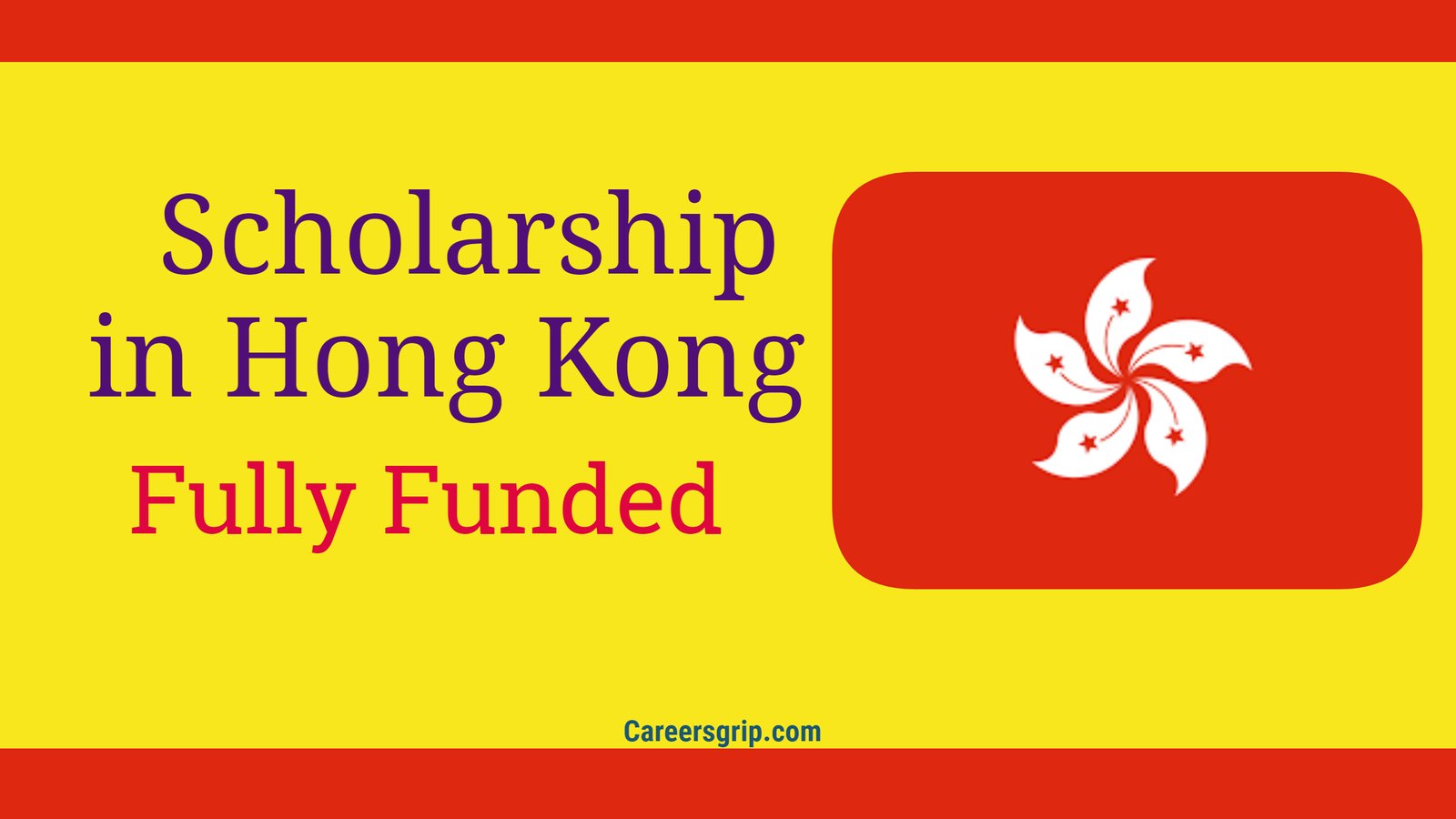 Scholarship in Hong Kong