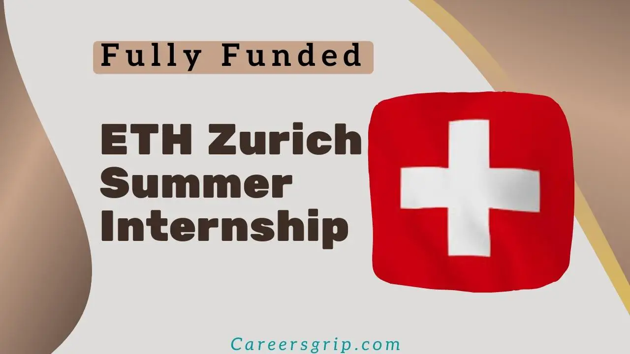 ETH Zurich Summer Internship