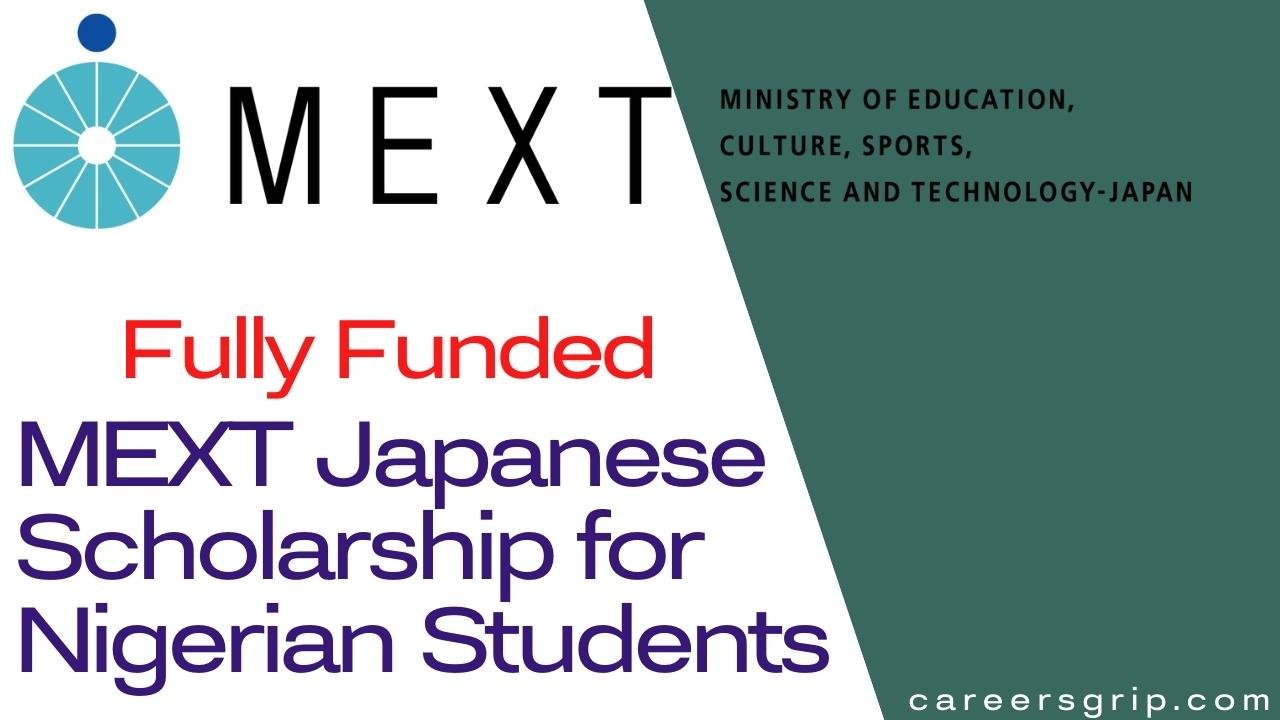 MEXT Japanese Scholarship for Nigerian Students