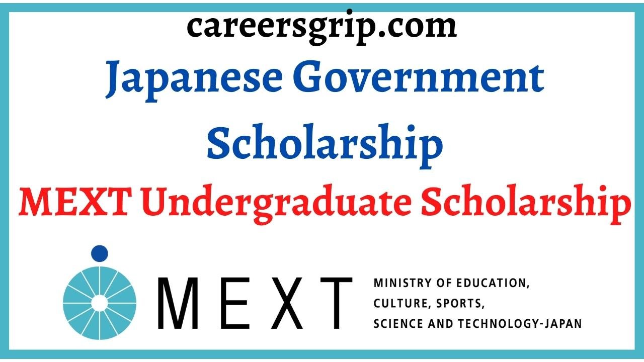 MEXT Undergraduate Japanese Government Scholarship