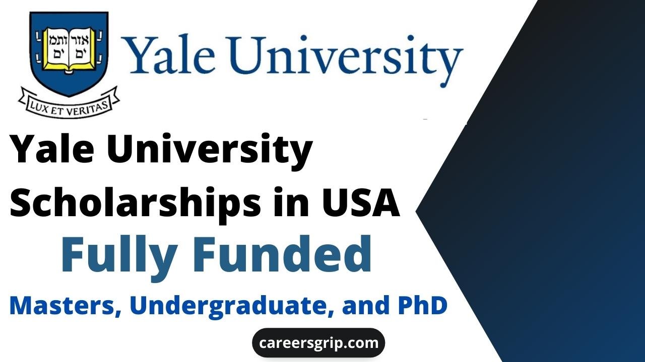 Yale University Scholarships in USA
