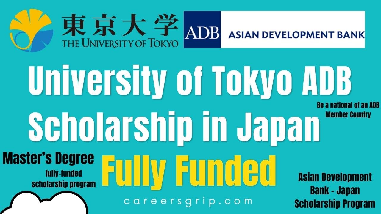 University of Tokyo ADB Scholarship