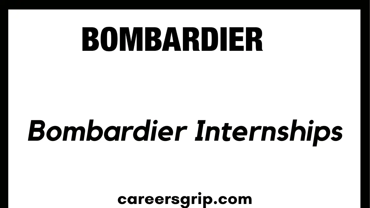 Bombardier Internship