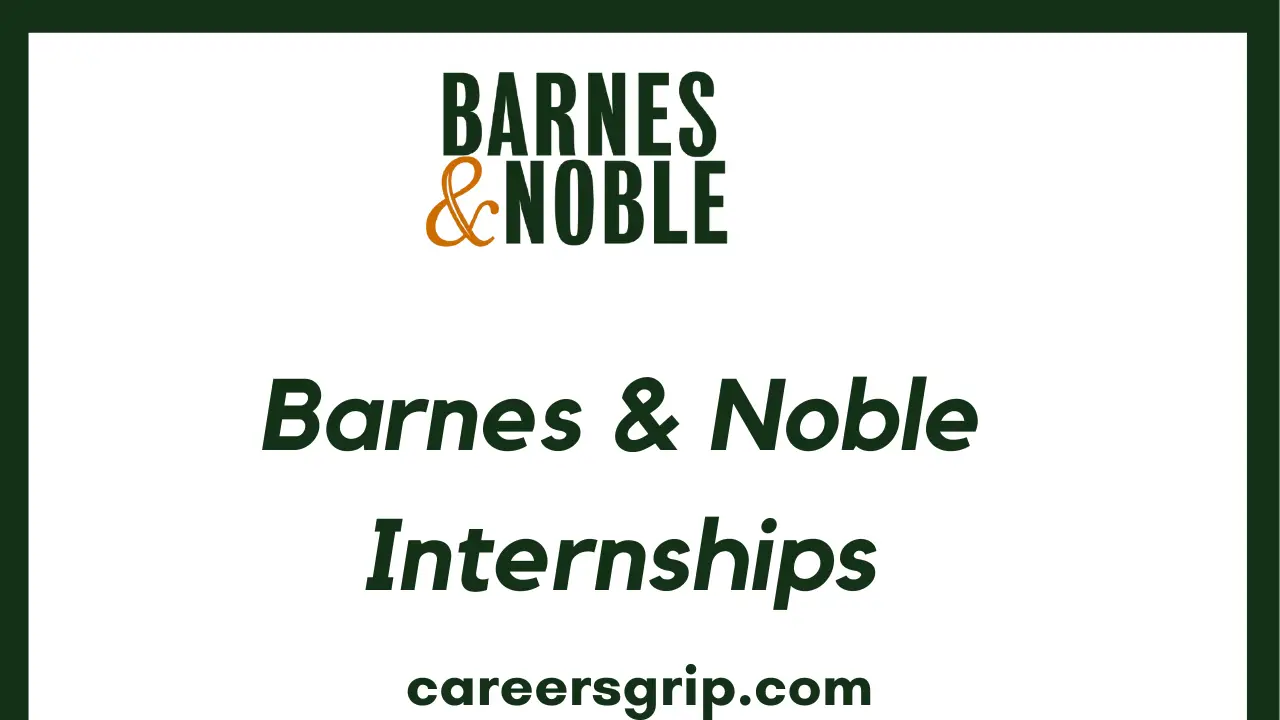 Barnes & Noble Internship