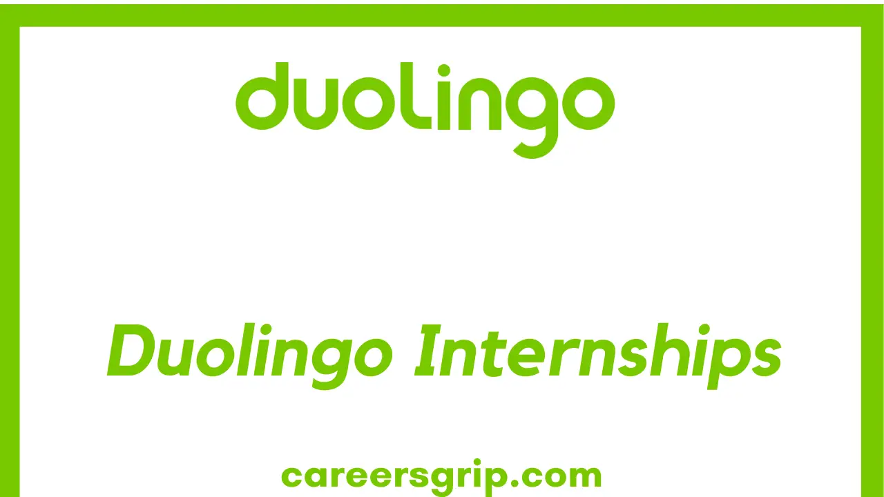 Duolingo Internship