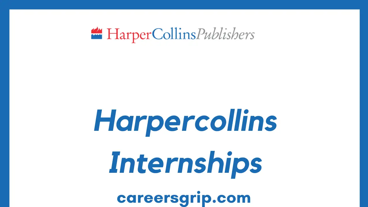 Harpercollins Internship