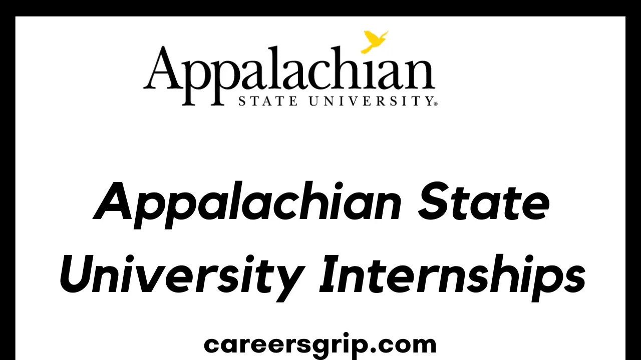 Appalachian State University Internships