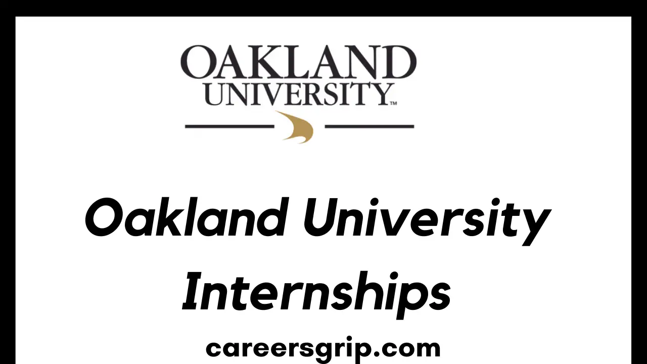 Oakland University Internships