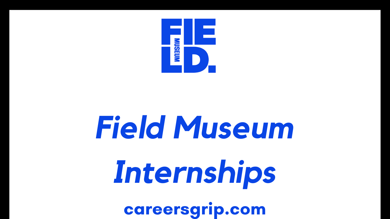 Field Museum Internship