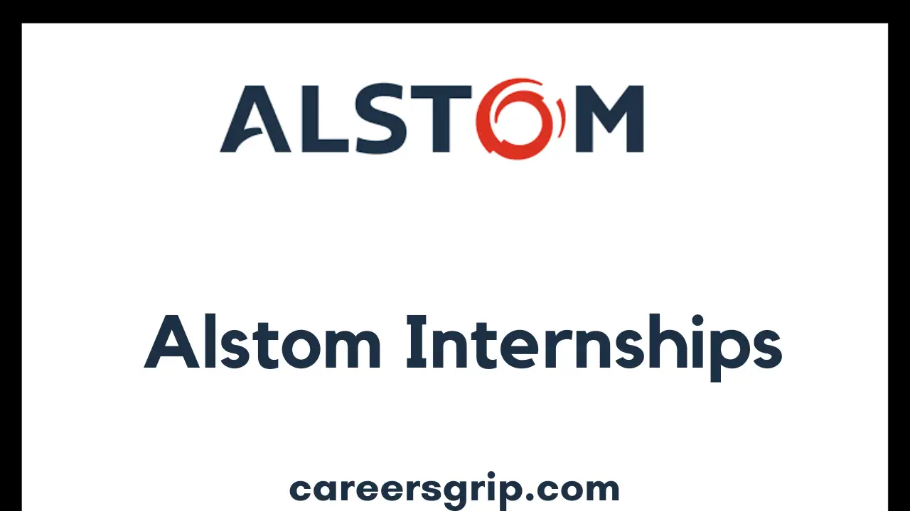 Alstom Internship