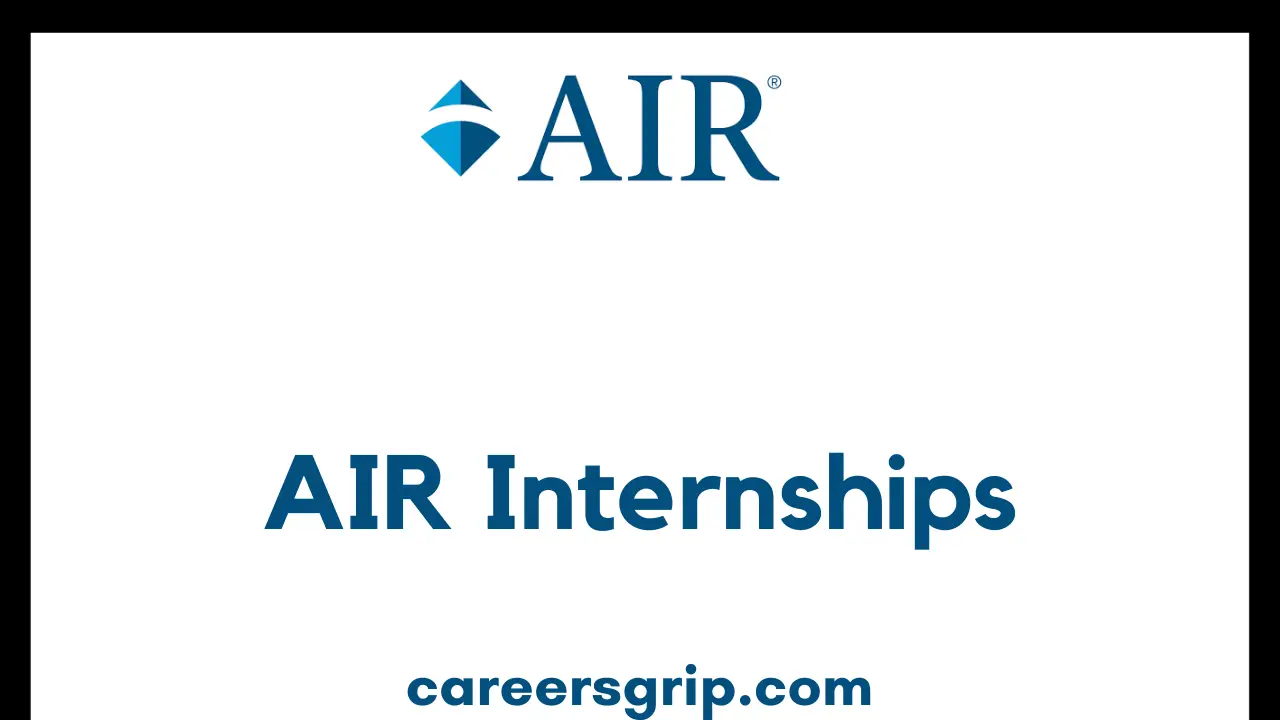 American Institutes For Research Internship