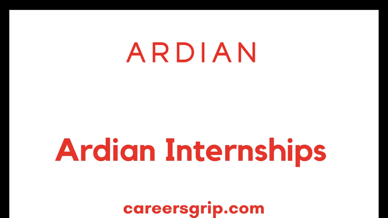 Ardian Internship