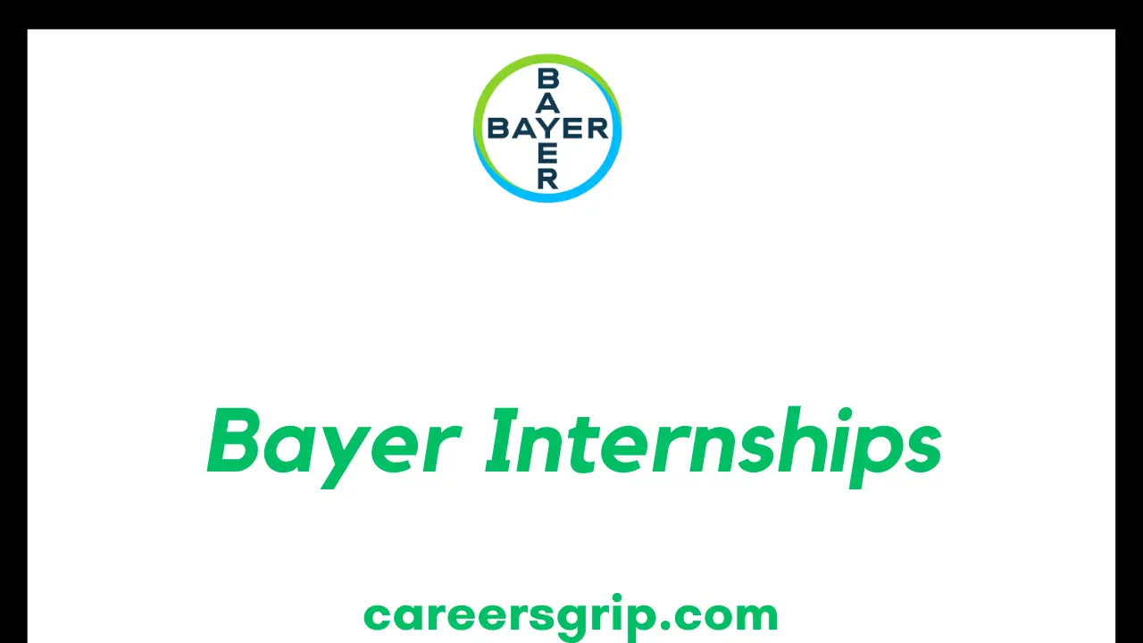 Bayer Internship