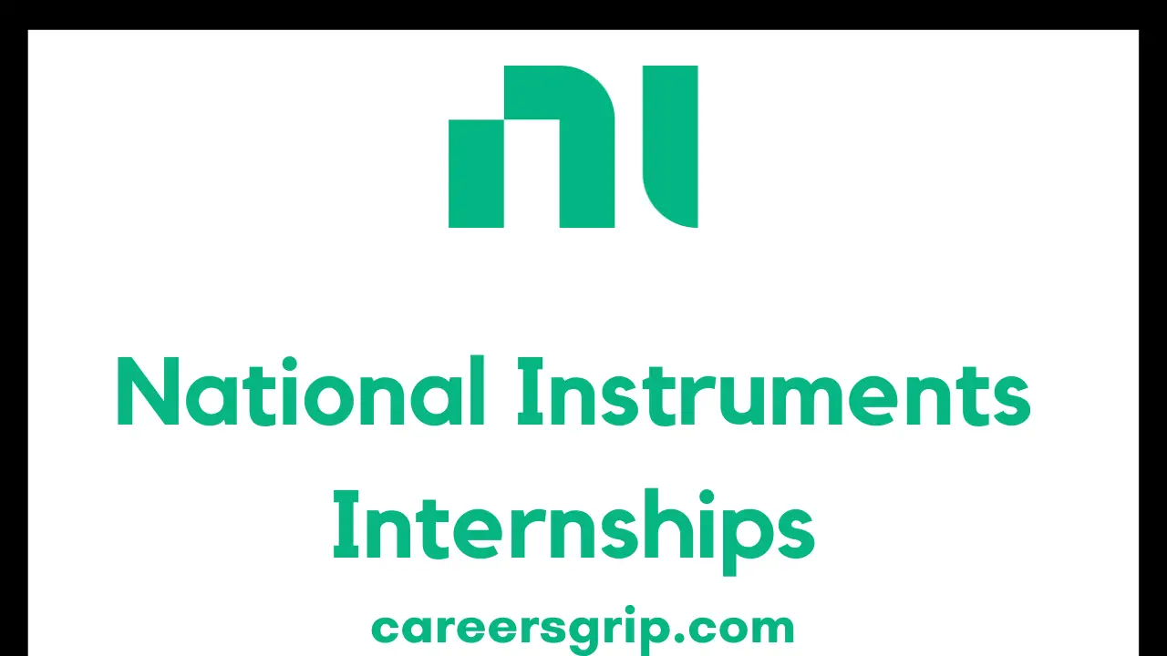 National Instruments Internship
