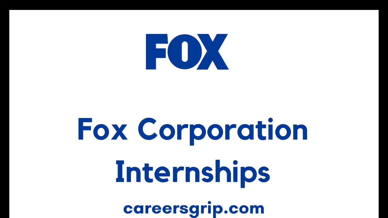 Fox Corporation Internships