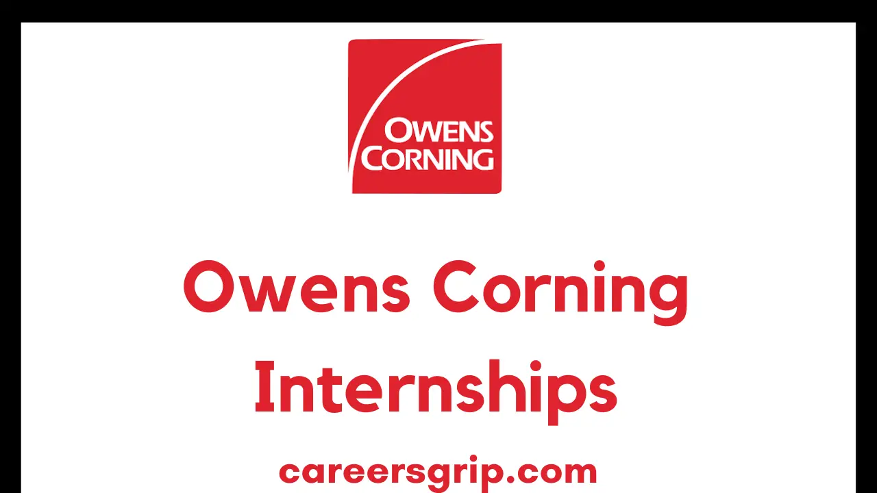 Owens Corning Internship