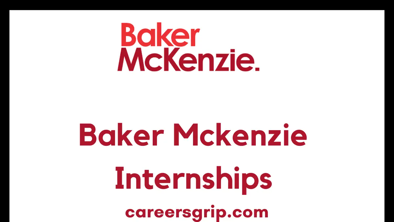 Baker Mckenzie Internship