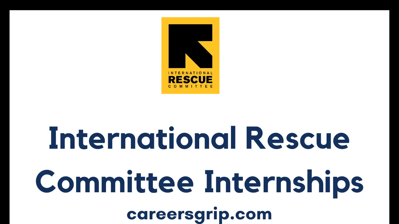 International Rescue Committee Internship